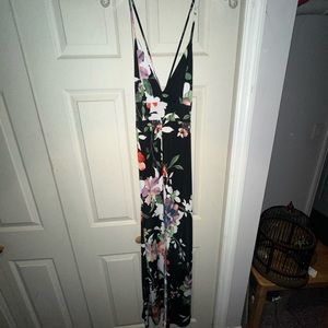 Floral maxi dress NWT